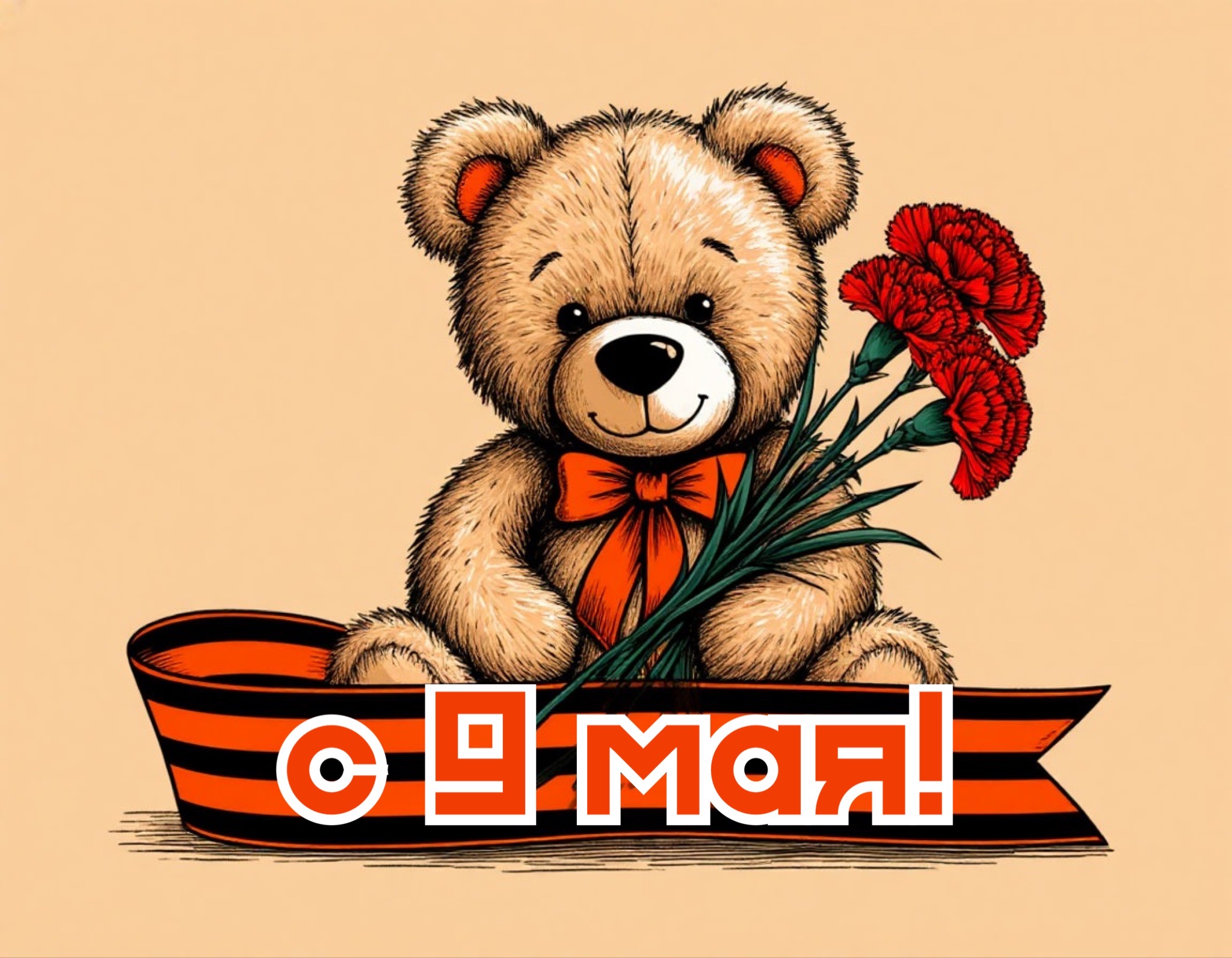 Открытка с 9 Мая