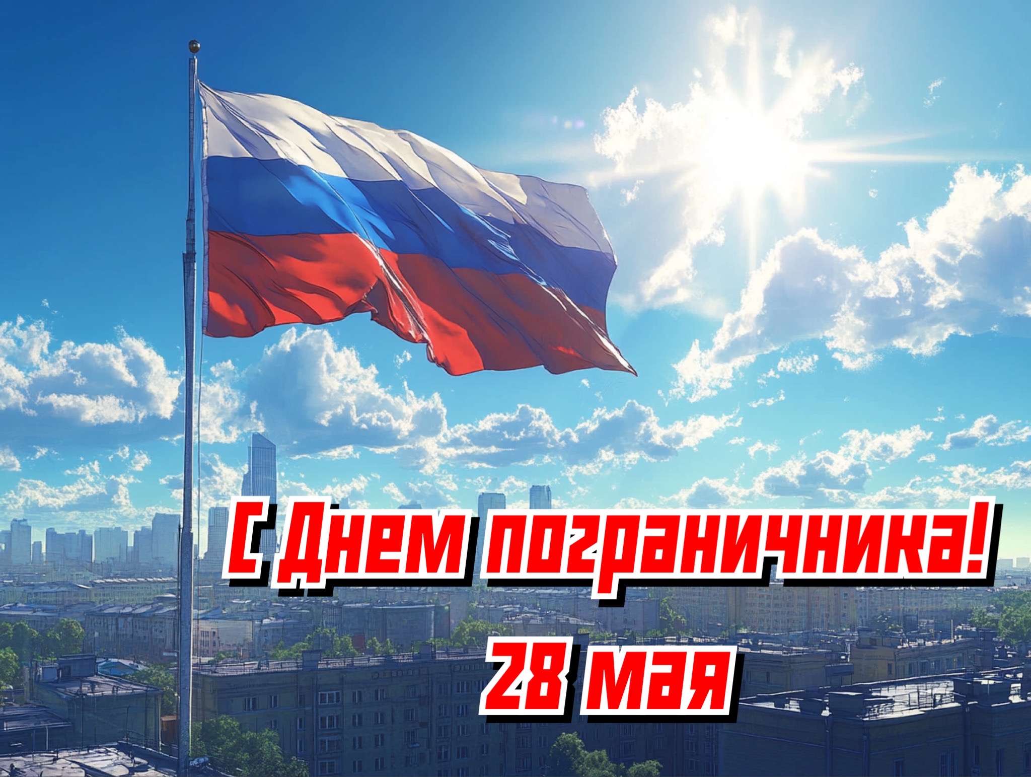 Откртка с Днем пограничника