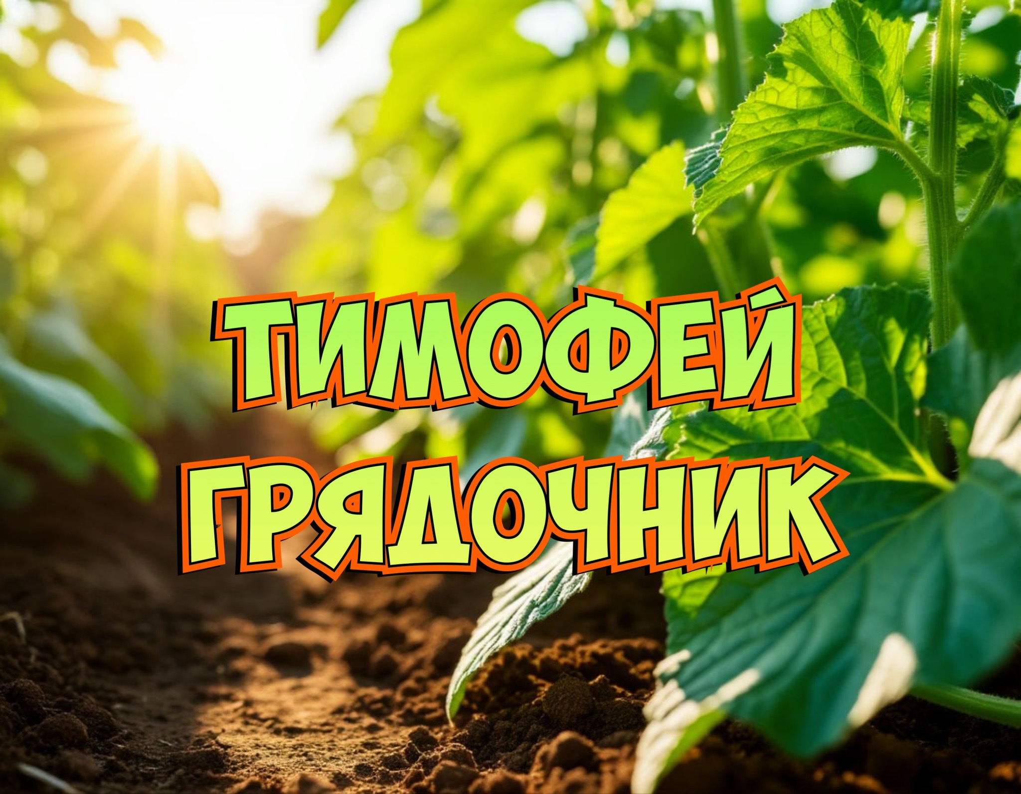 Открытка Тимофей Грядочник