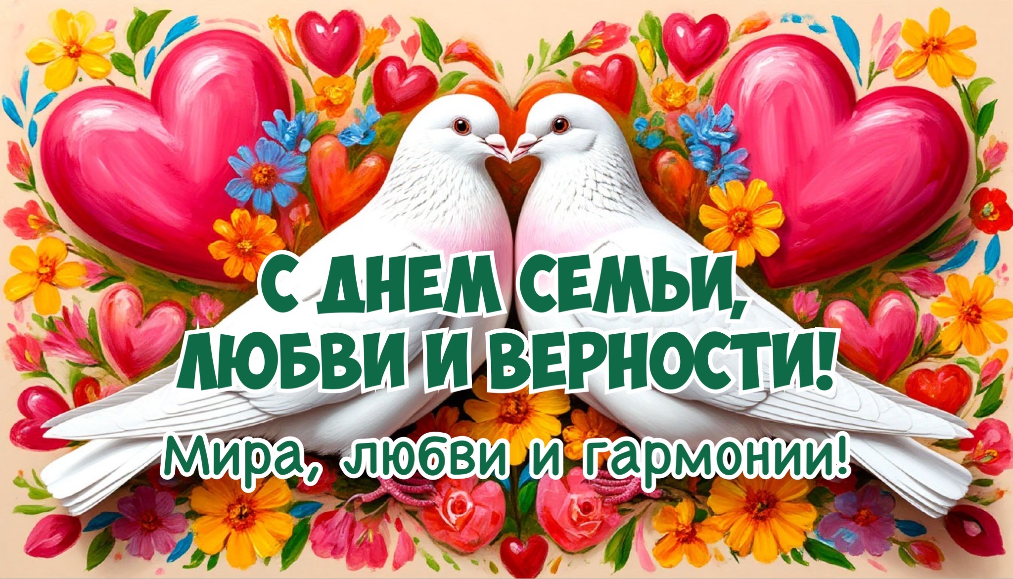Открытка с первым днем лета