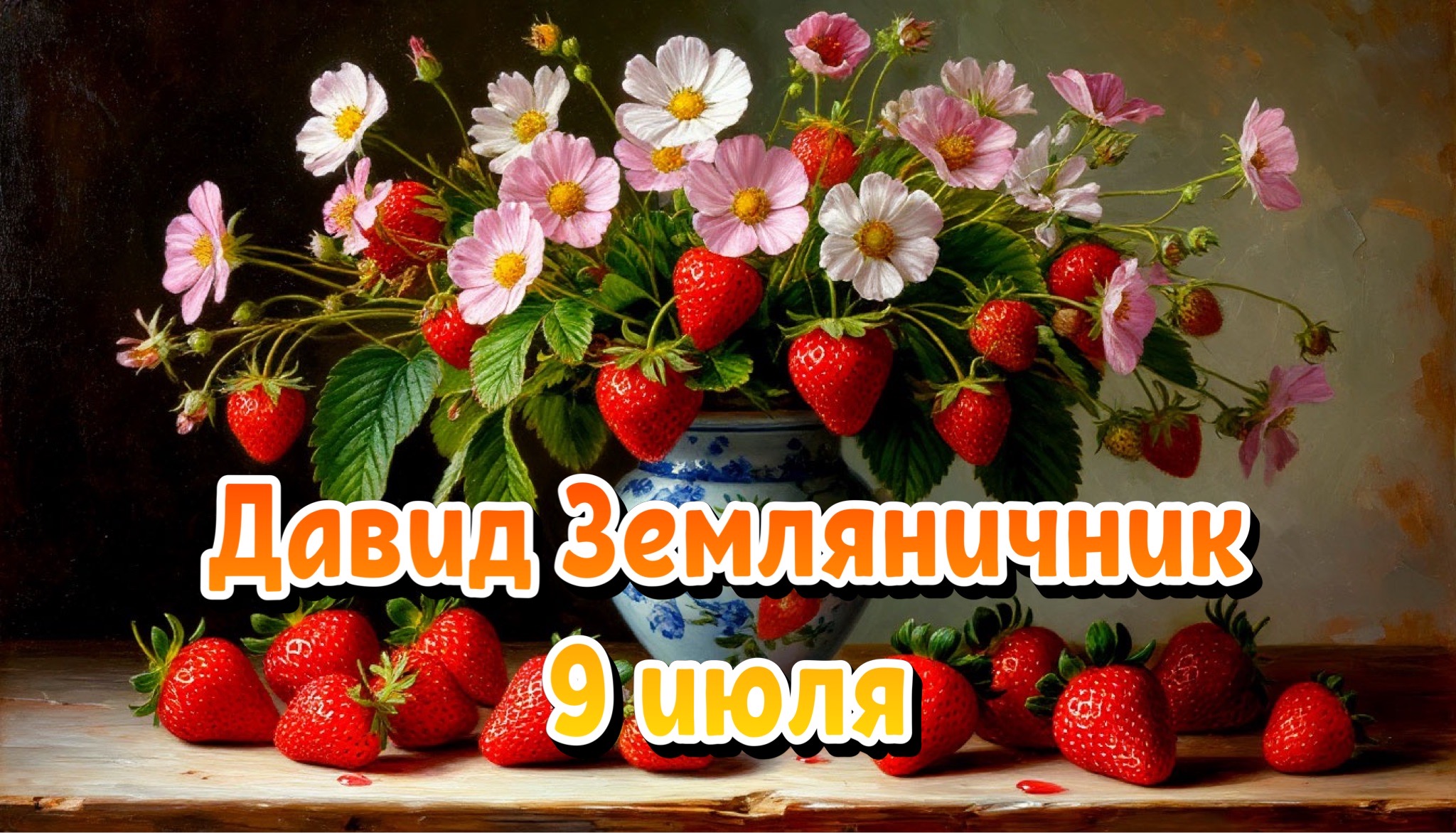 Открытка Давид Земляничник
