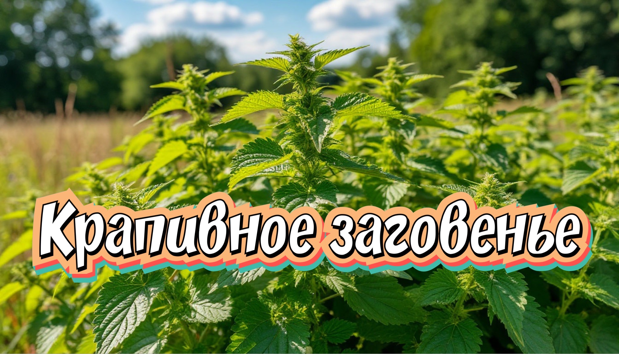 Открытка к народному празднику Крапивное заговенье