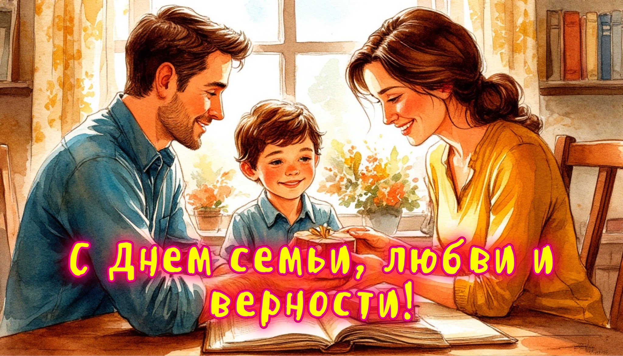 Открытка для мамы