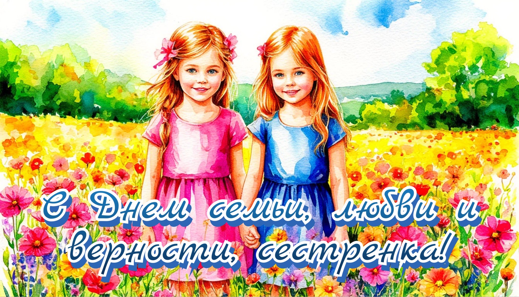 Открытка для друзей
