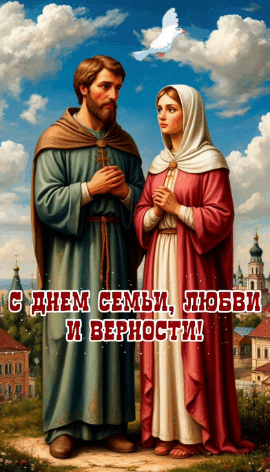 Анимированная открытка