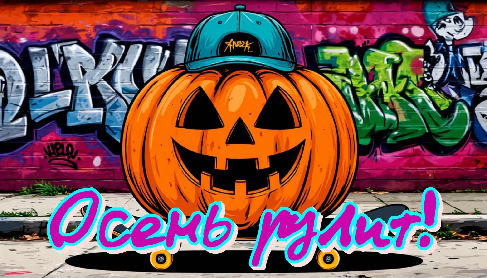 Открытка с первым днем осени