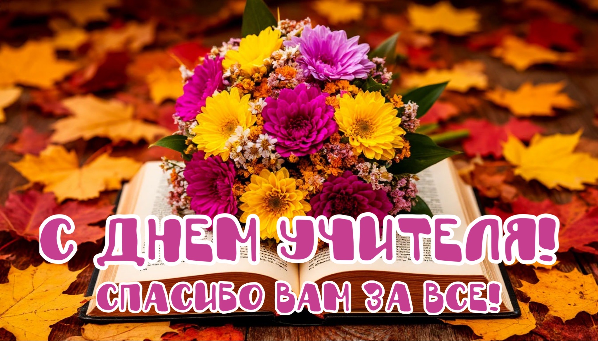 Открытки с Днем учителя