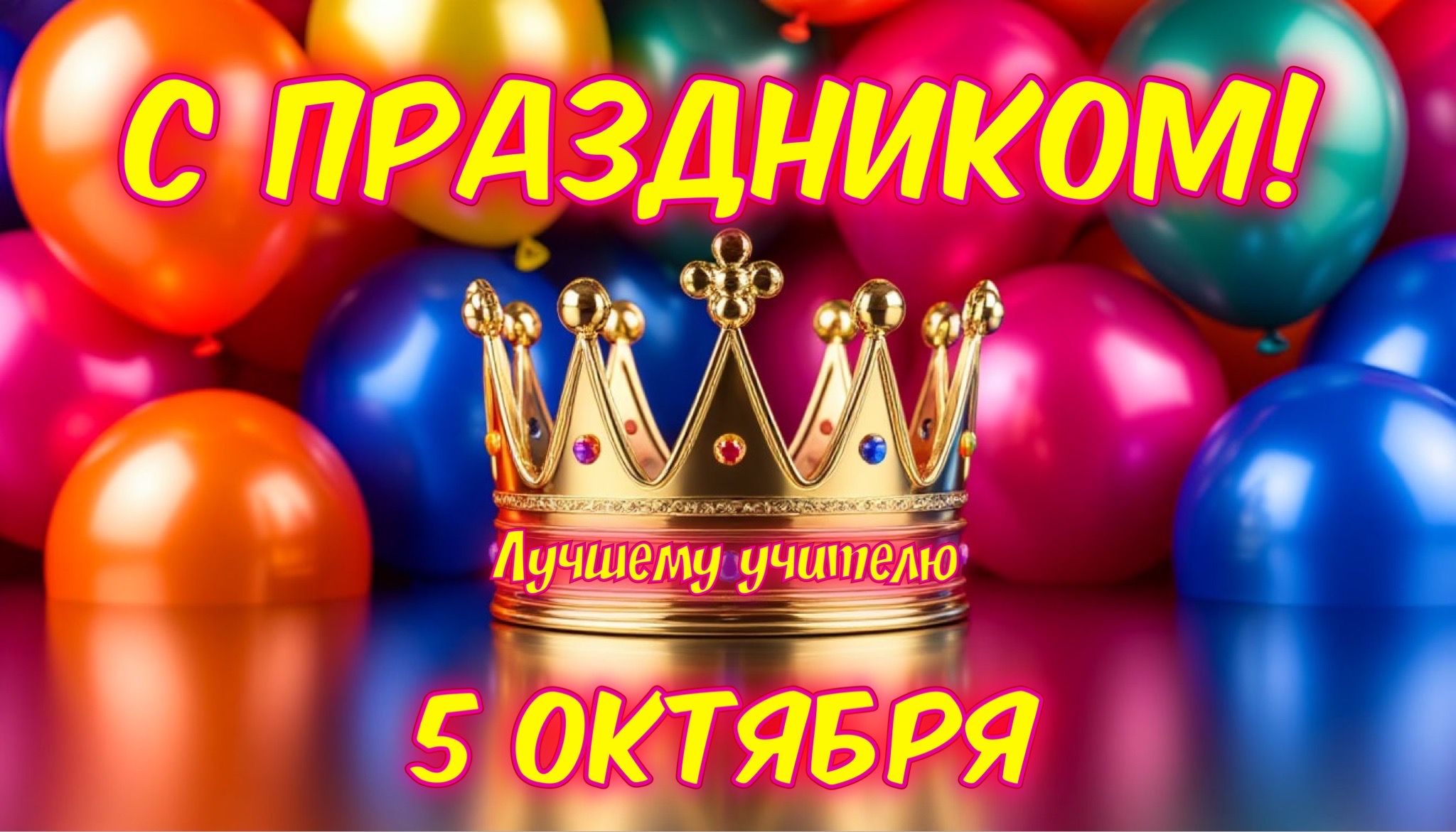 Открытки с Днем учителя