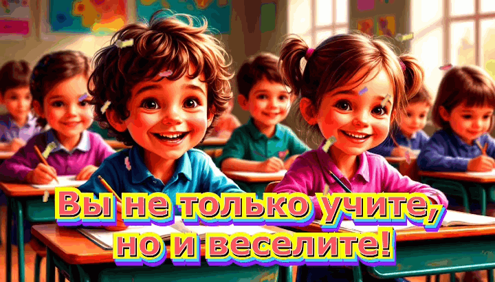 Гиф с Днем учителя