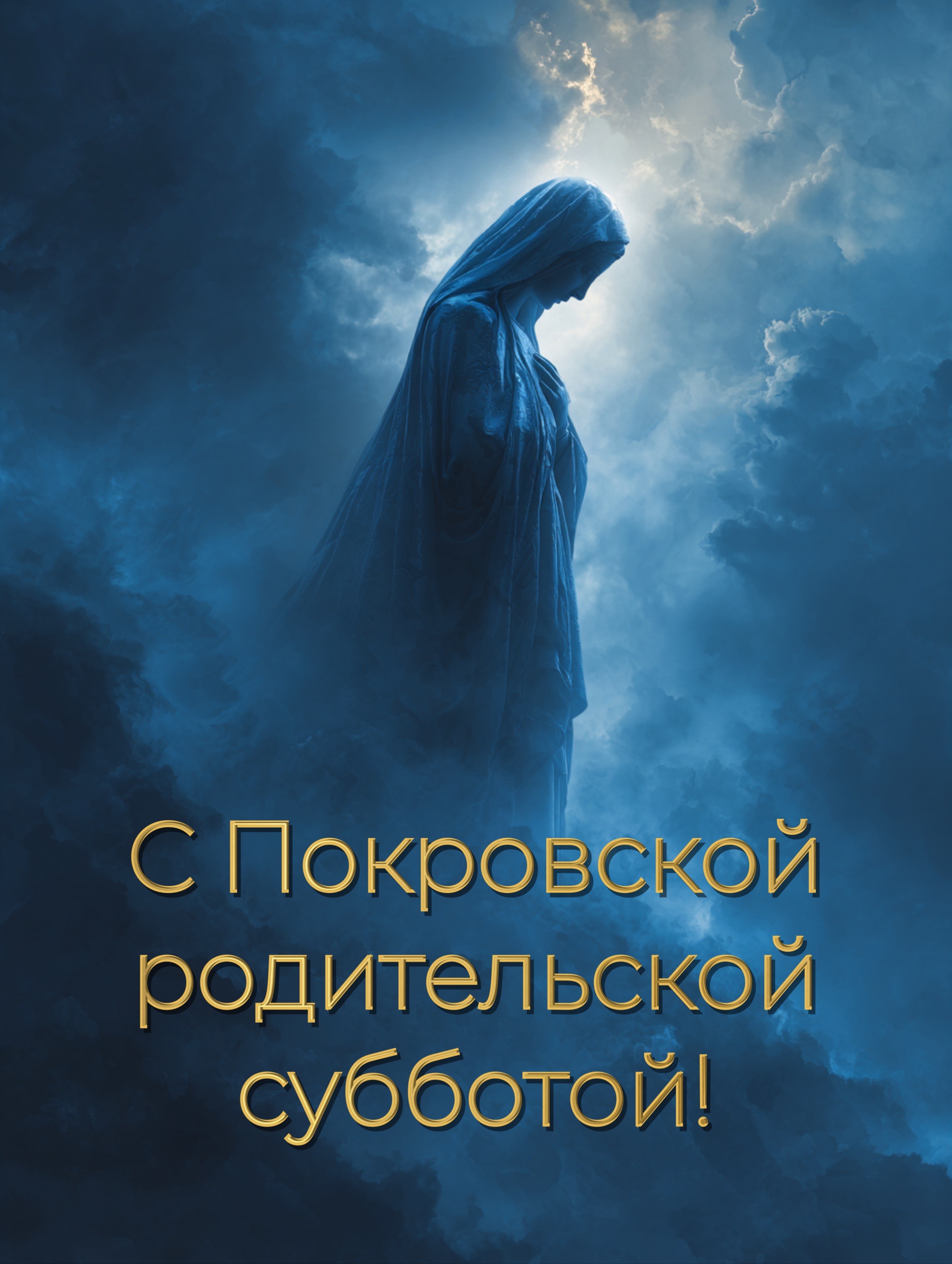 Открытка с Покровской родительской субботой