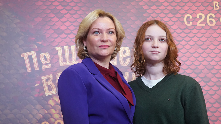 Министр культуры Ольга Любимова с дочерью Варварой