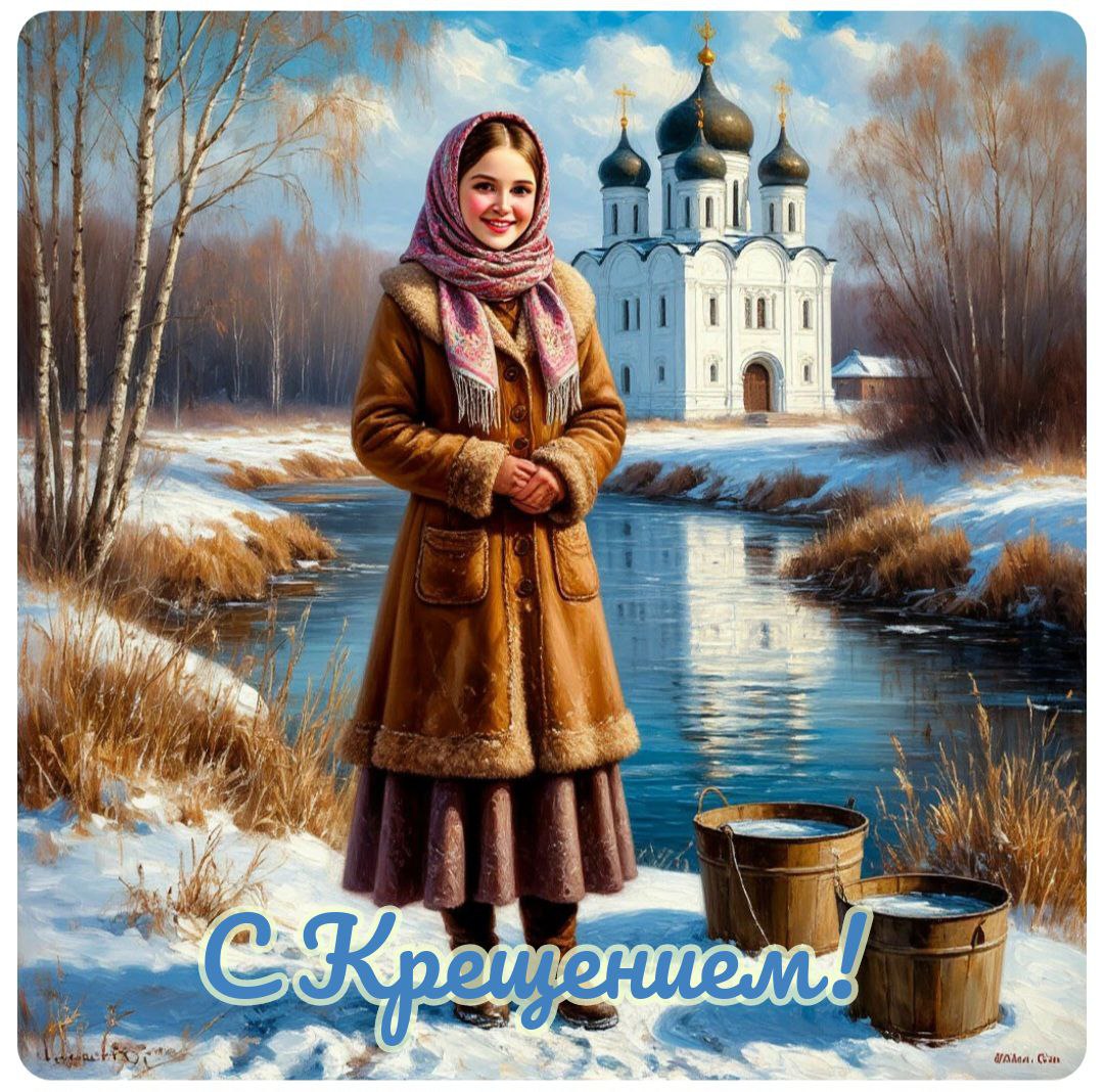 С Крещением Господним, Богоявлением!