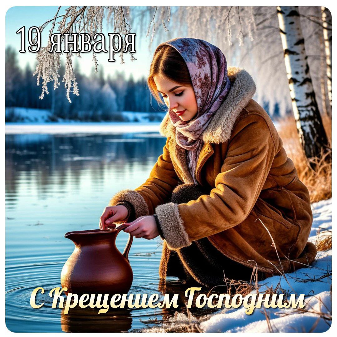 С Крещением Господним, Богоявлением!