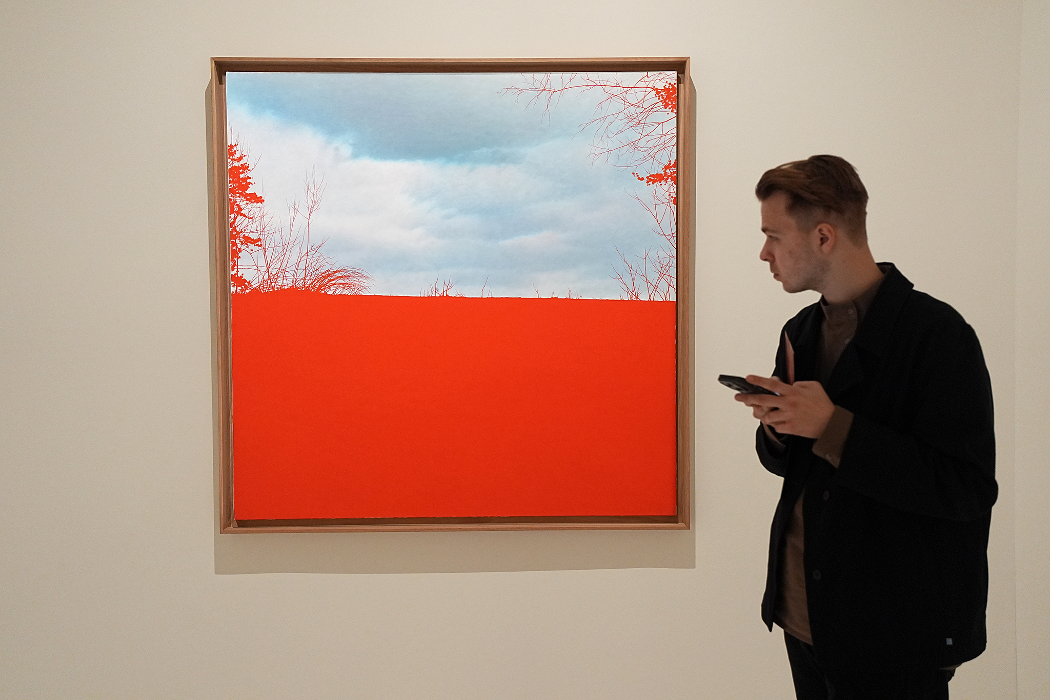 Работа на выставке 