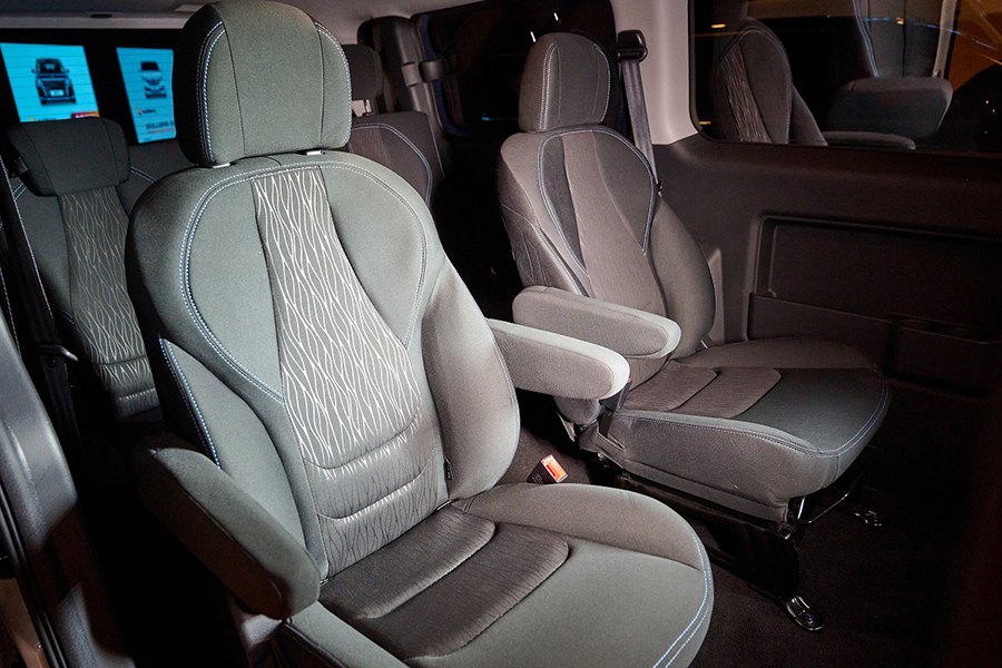 Салон микроавтобуса 