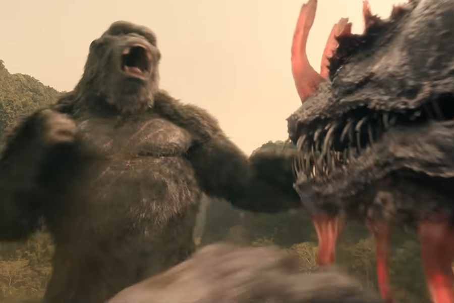 Кинг Конг против монстра 