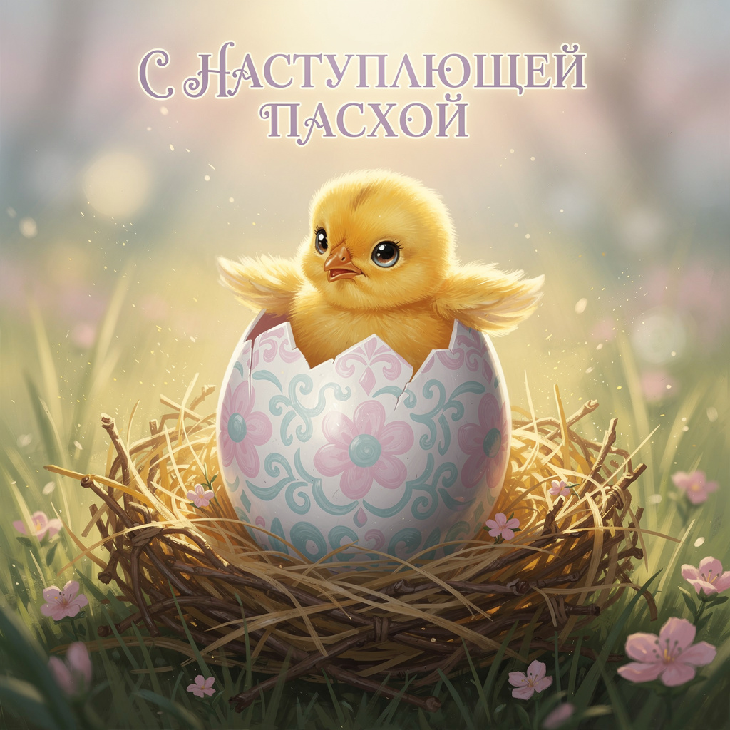 С наступающей Пасхой, красивые открытки