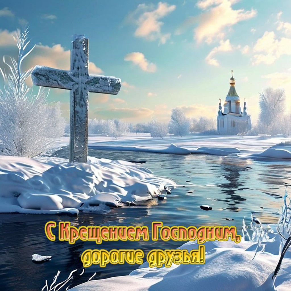 С Крещением Господним, Богоявлением!