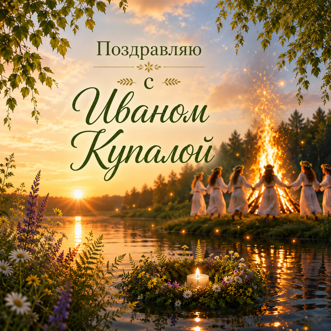 С Иваном Купалой
