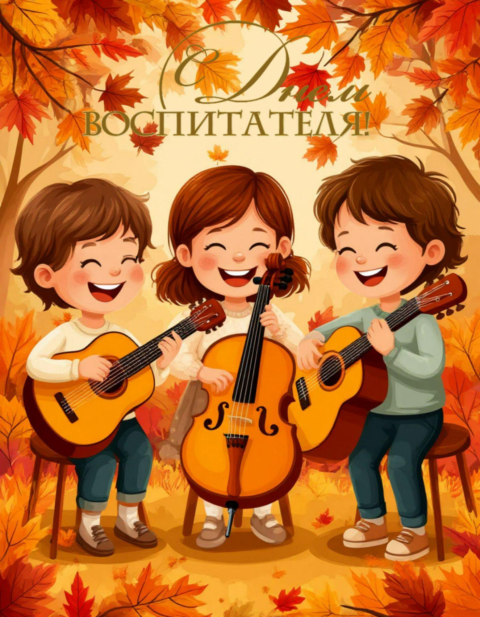 С Днем воспитателя, с Днем дошкольного работника