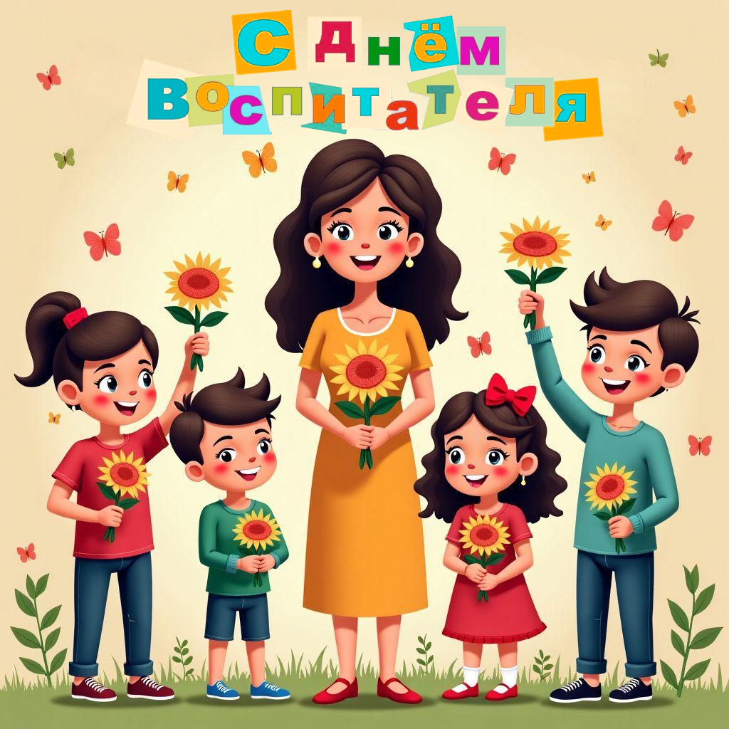 С Днем воспитателя, с Днем дошкольного работника