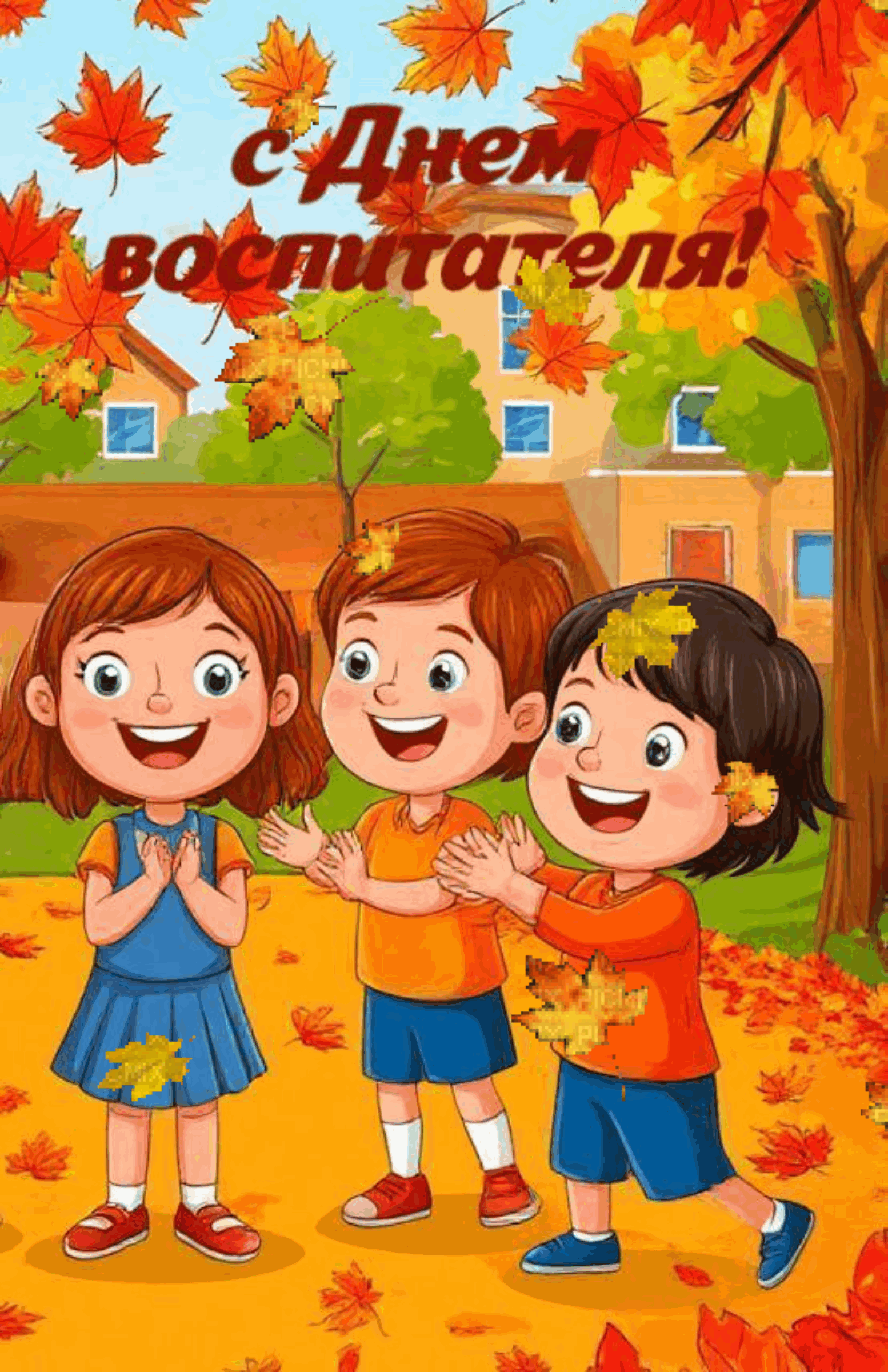 С Днем воспитателя, с Днем дошкольного работника