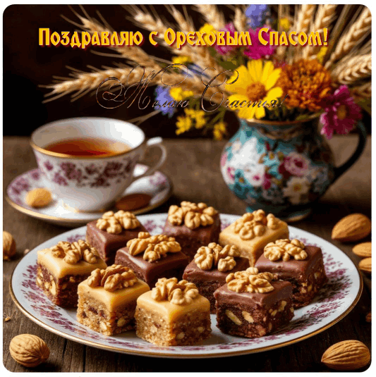 С Ореховым, Хлебным Спасом