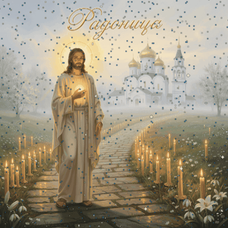 Открытка с Радоницей