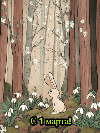 Postcard from March 1st! 