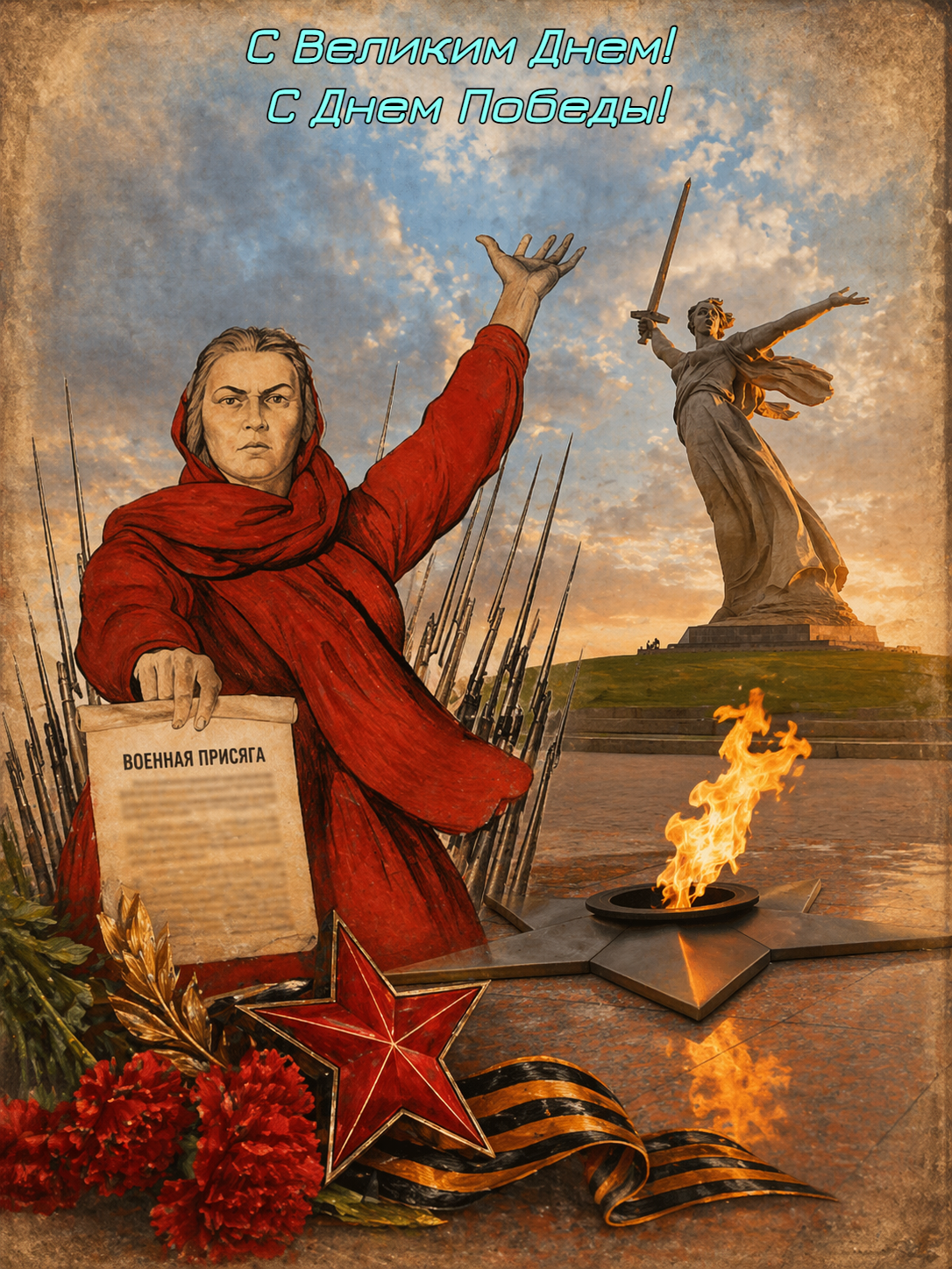 Открытка с Днем Победы