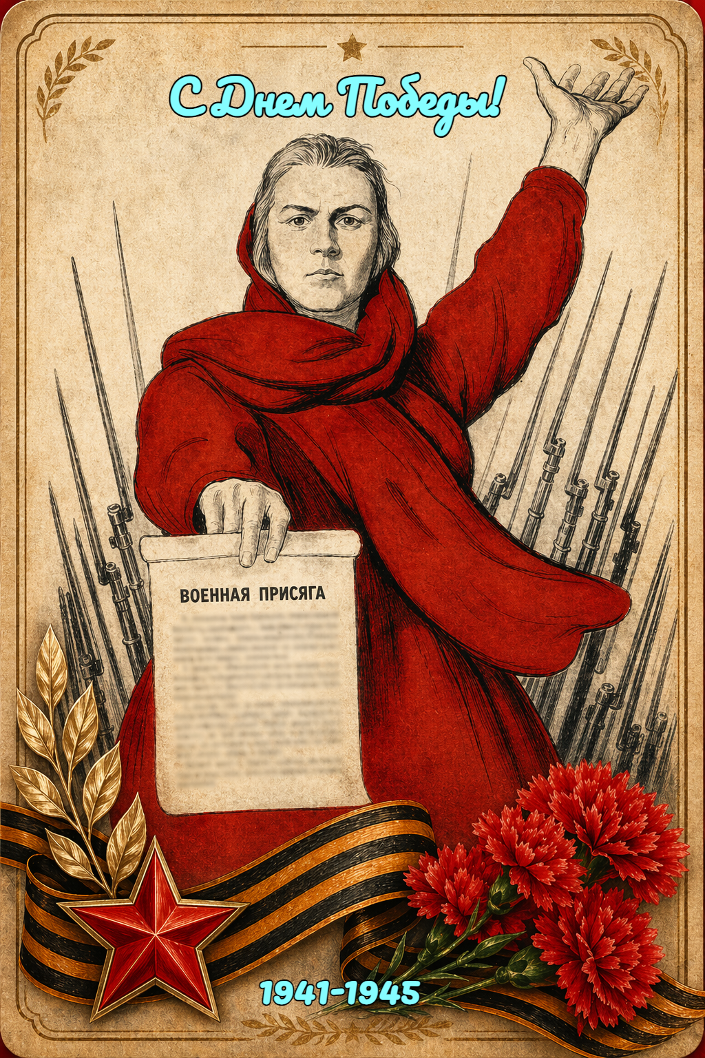 Открытка с Днем Победы