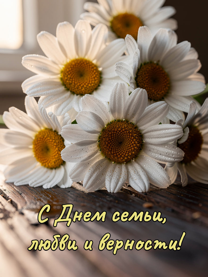 Открытка с Днем Петра и Февронии Муромских