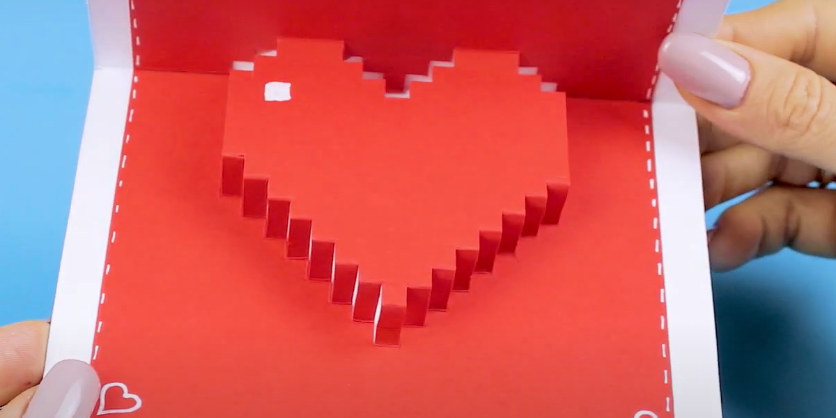 Открытка с Днем святого Валентина