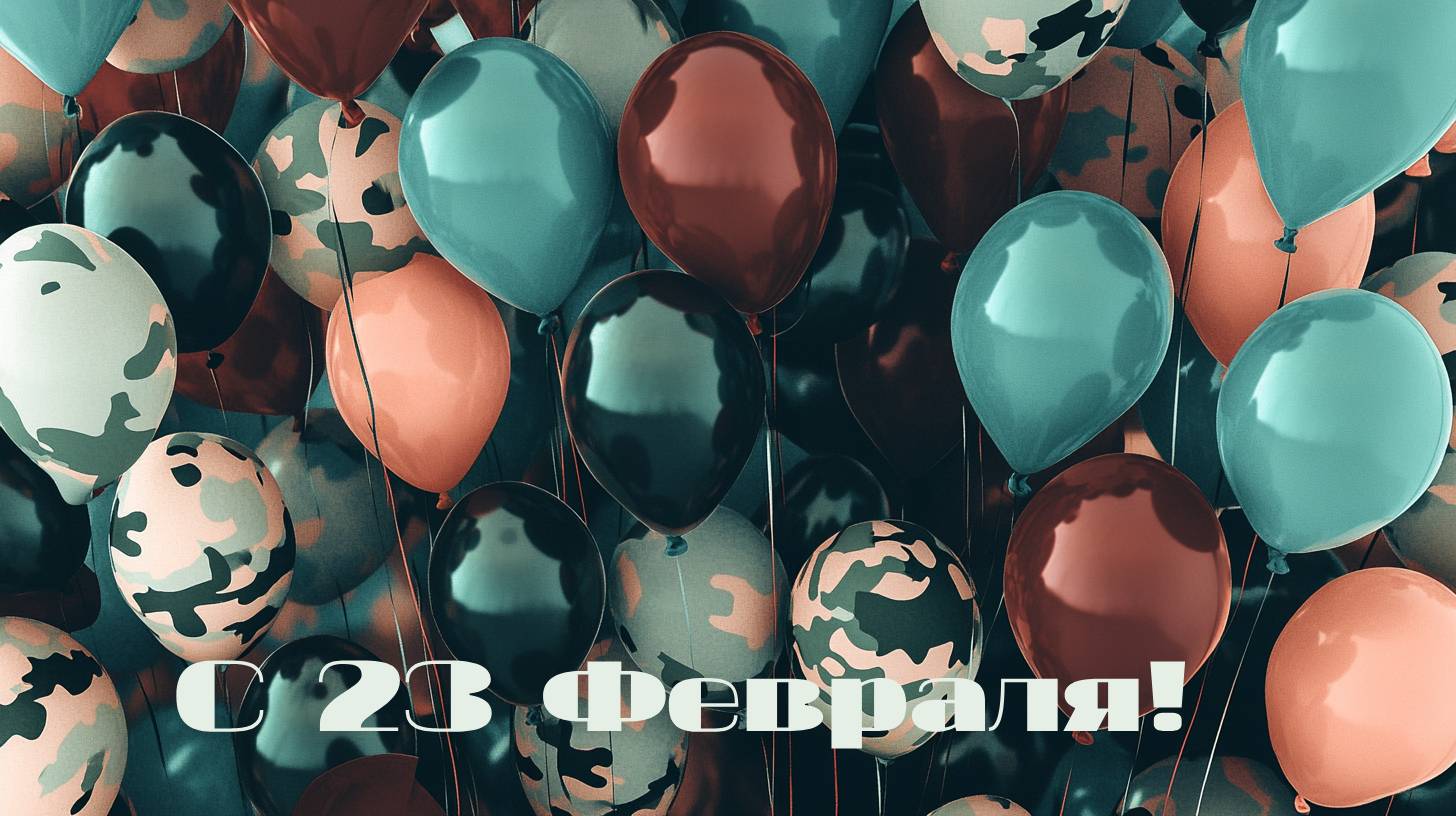 Открытка с 23 Февраля!