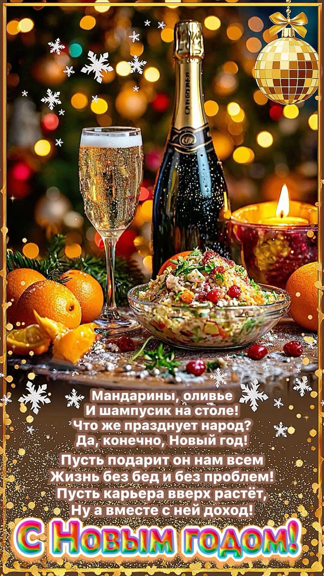 Открытка с Новым годом