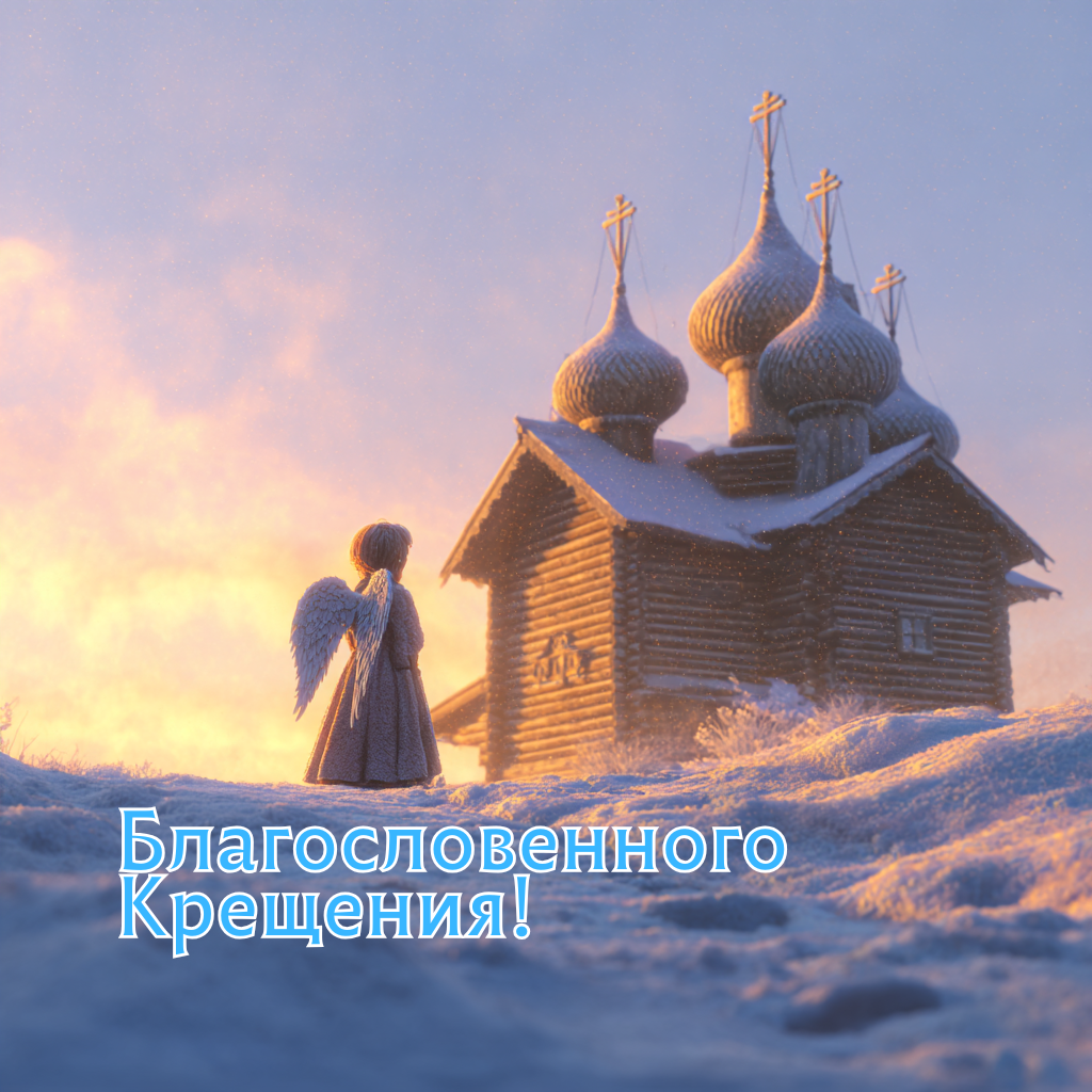 С Крещением Господним, Богоявлением!