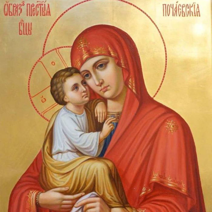 Почаевская икона Божией матери