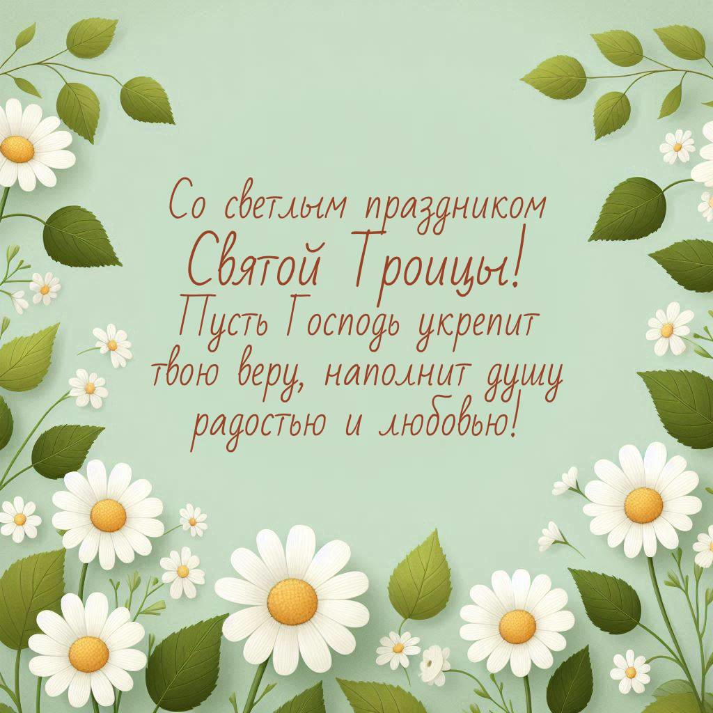 С Троицей