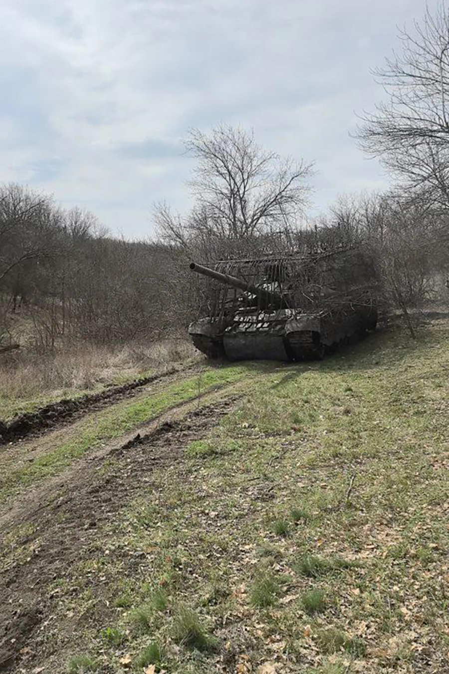 Танк в зоне СВО 