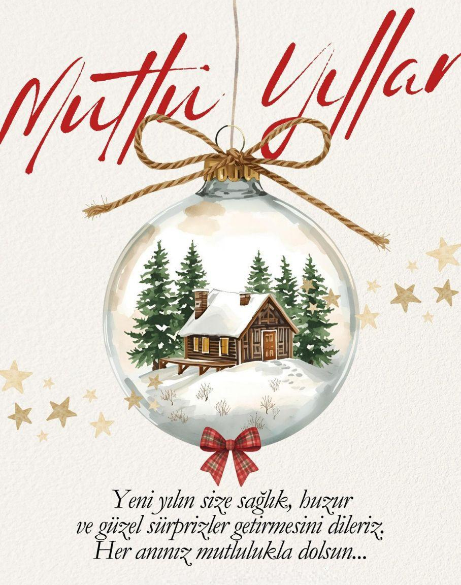 С Новым годом на турецком языке