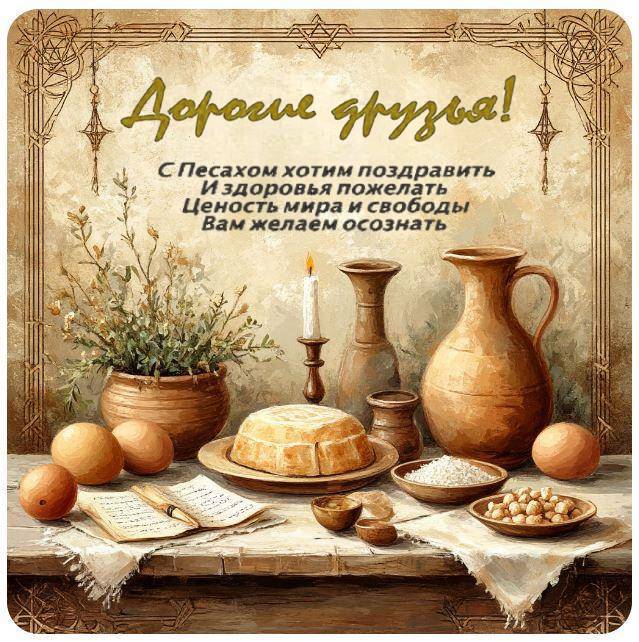 С Песахом, Еврейской Пасхой