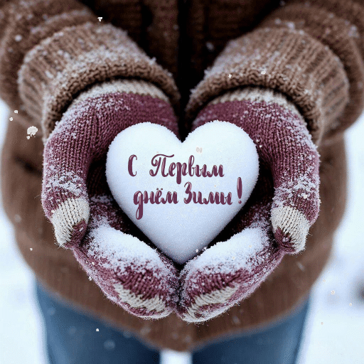 С первым днем зимы