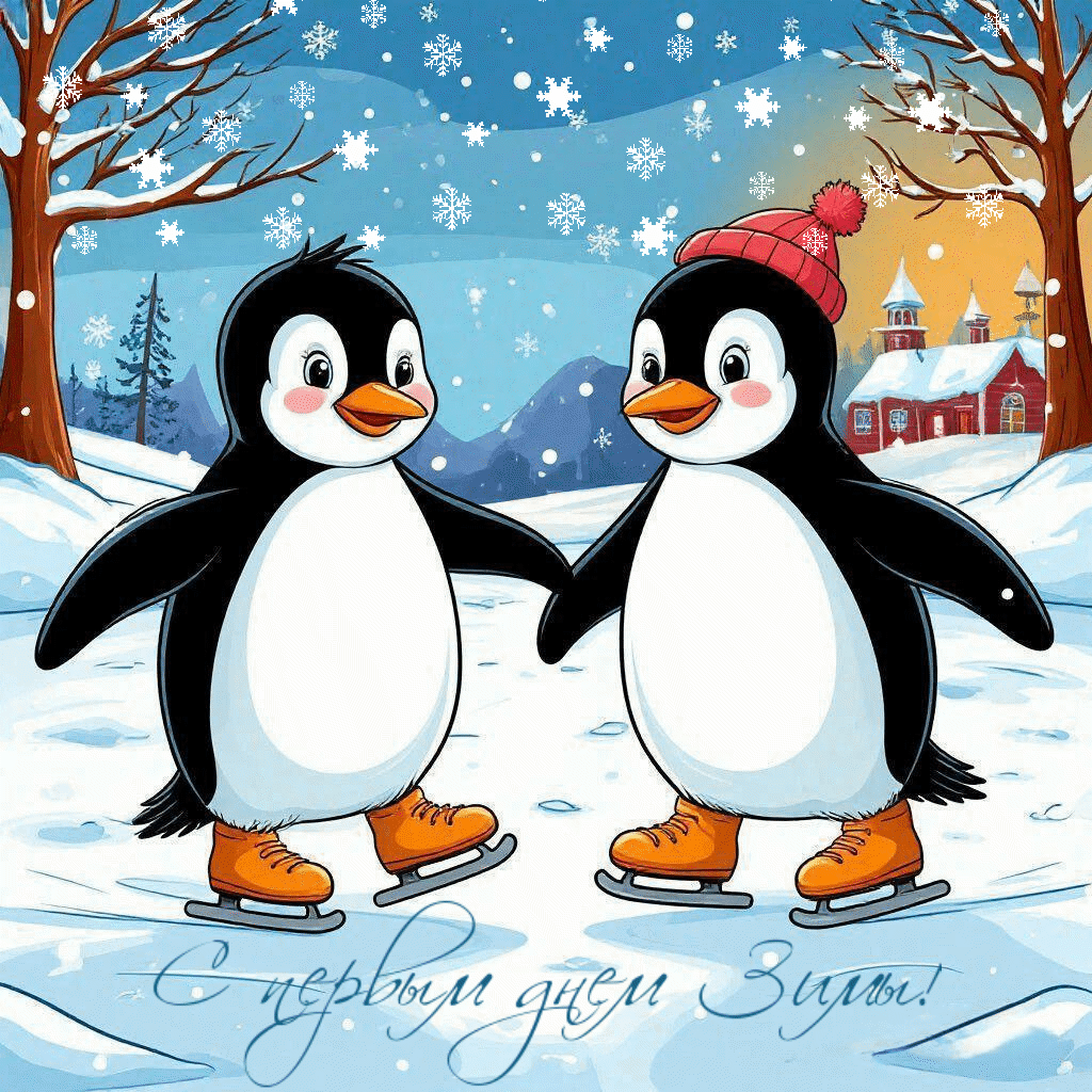 С Первым днем зимы