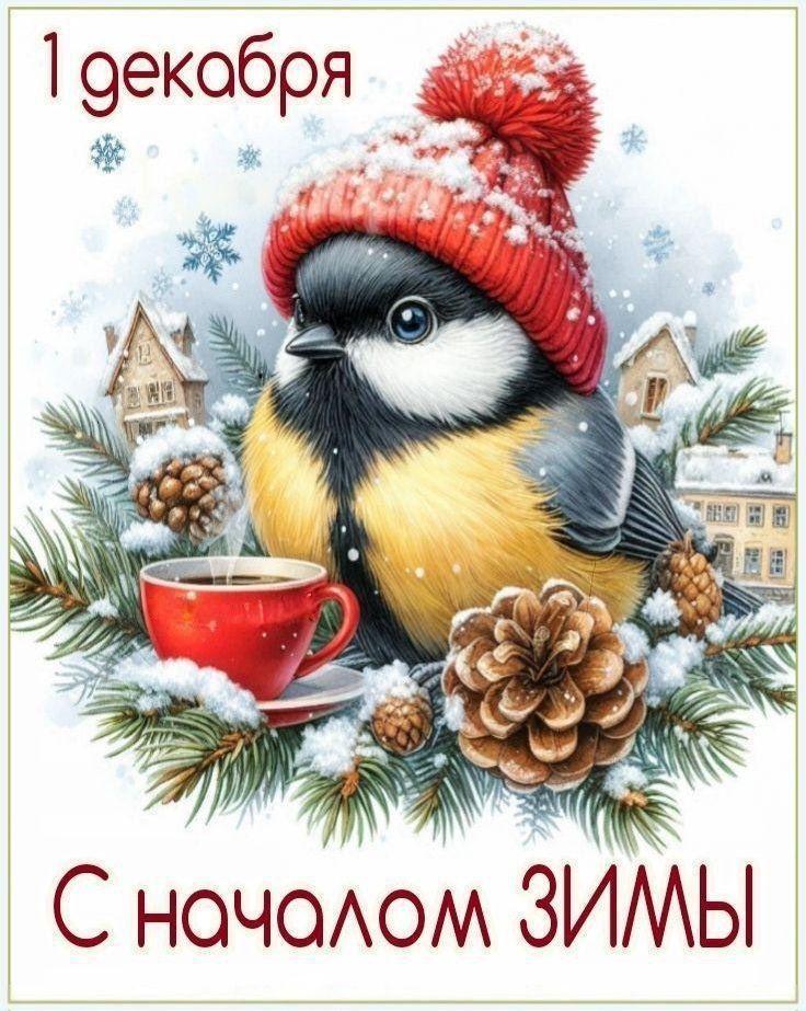 С Первым днем зимы