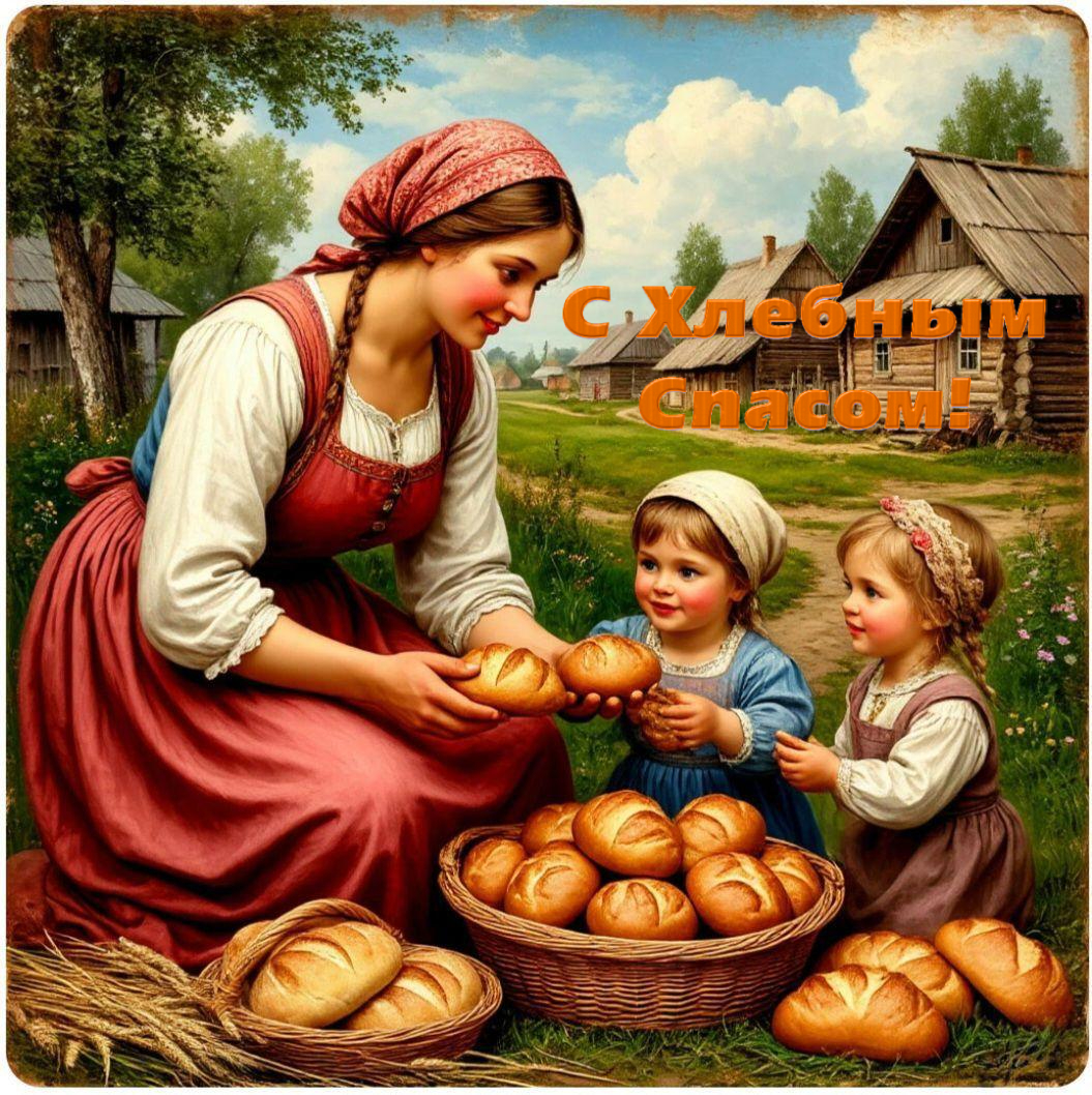С Ореховым, Хлебным Спасом