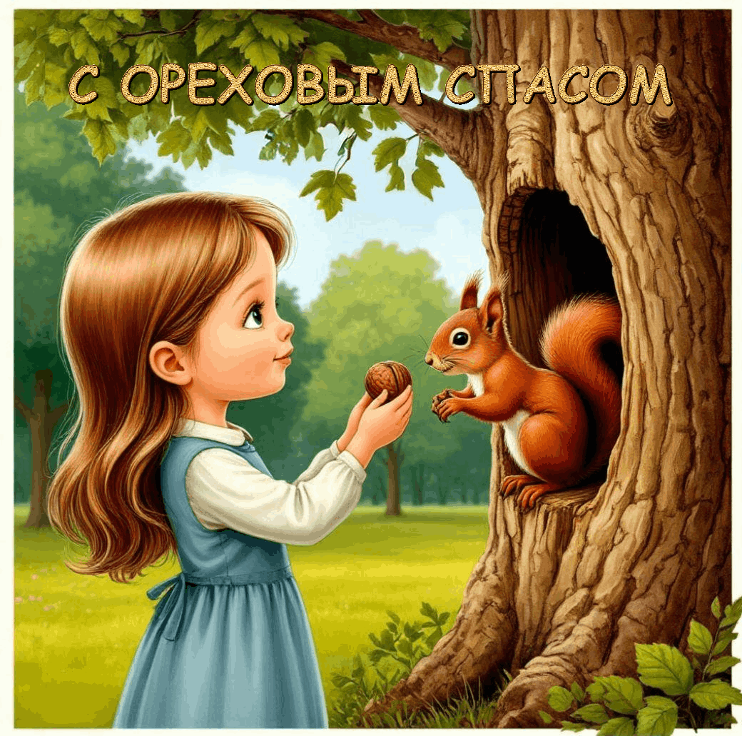 С Ореховым, Хлебным Спасом