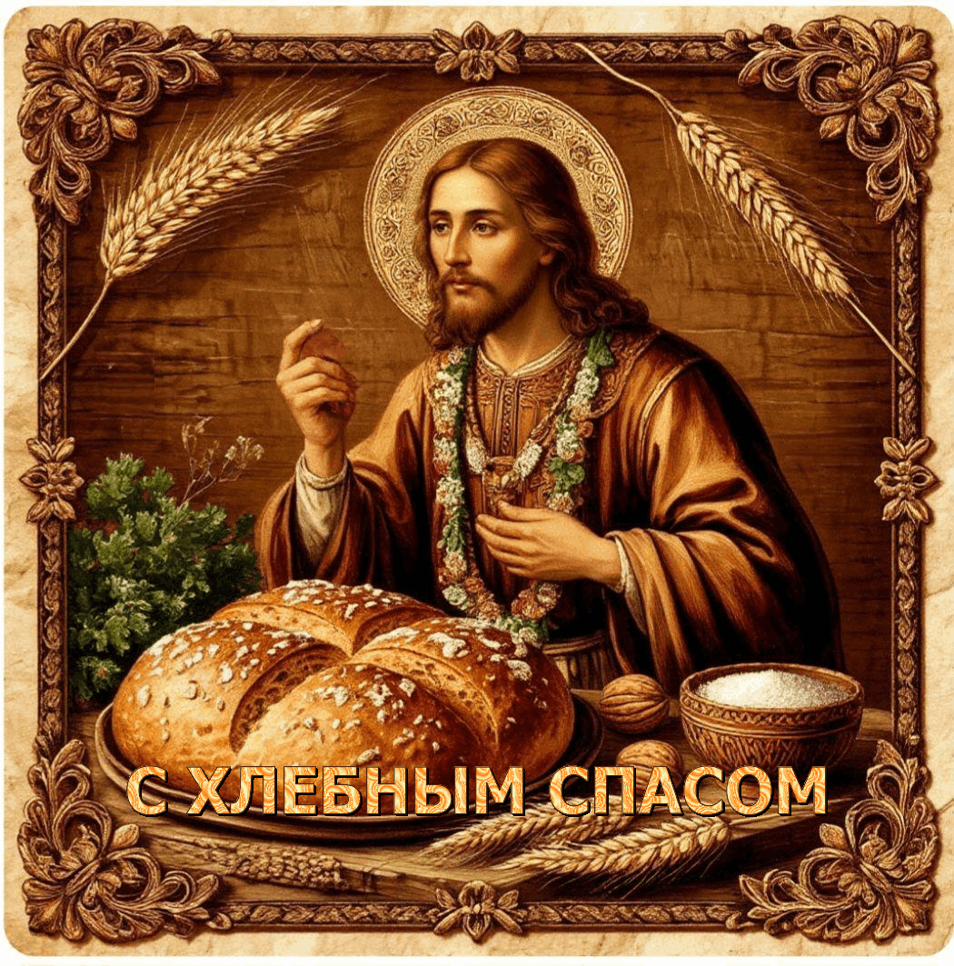 С Ореховым, Хлебным Спасом