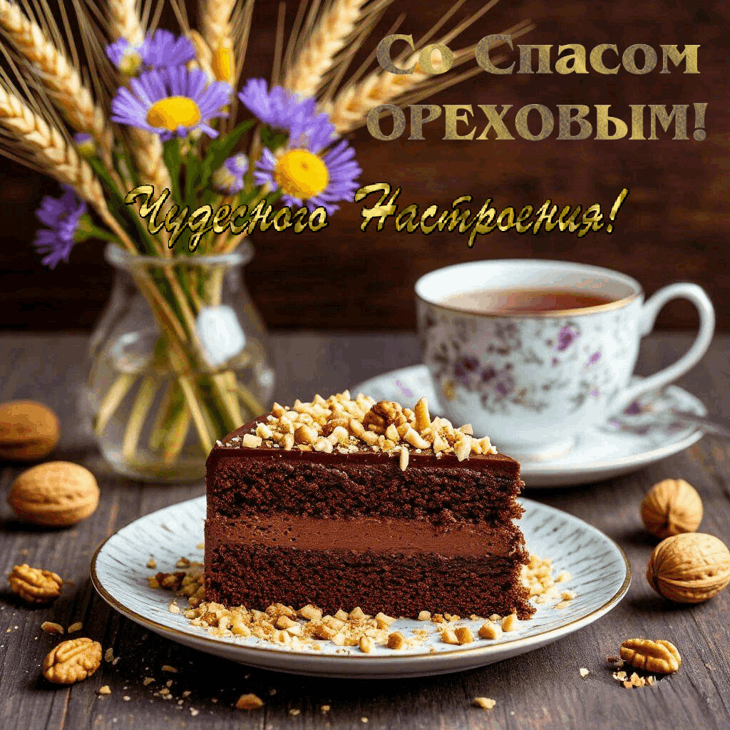 С Ореховым, Хлебным Спасом