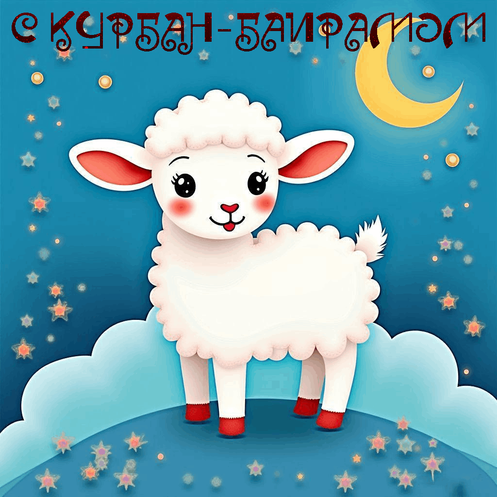 С Курбан-байрамом, красивые открытки и поздравления