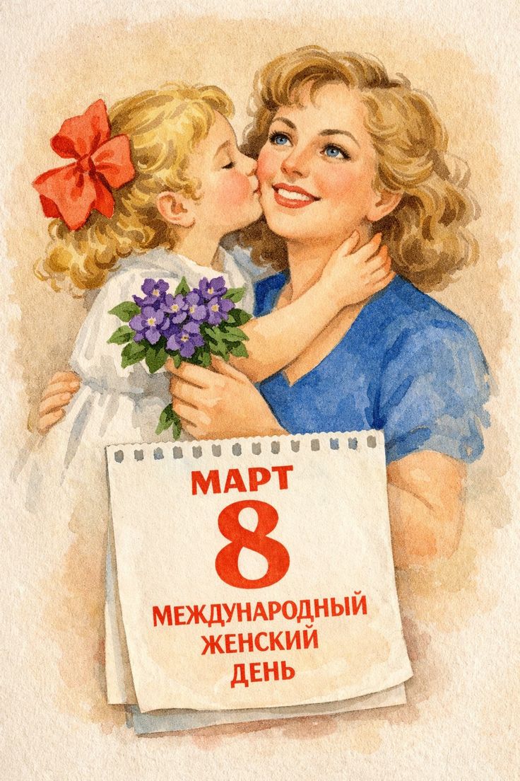 Открытки с 8 Марта